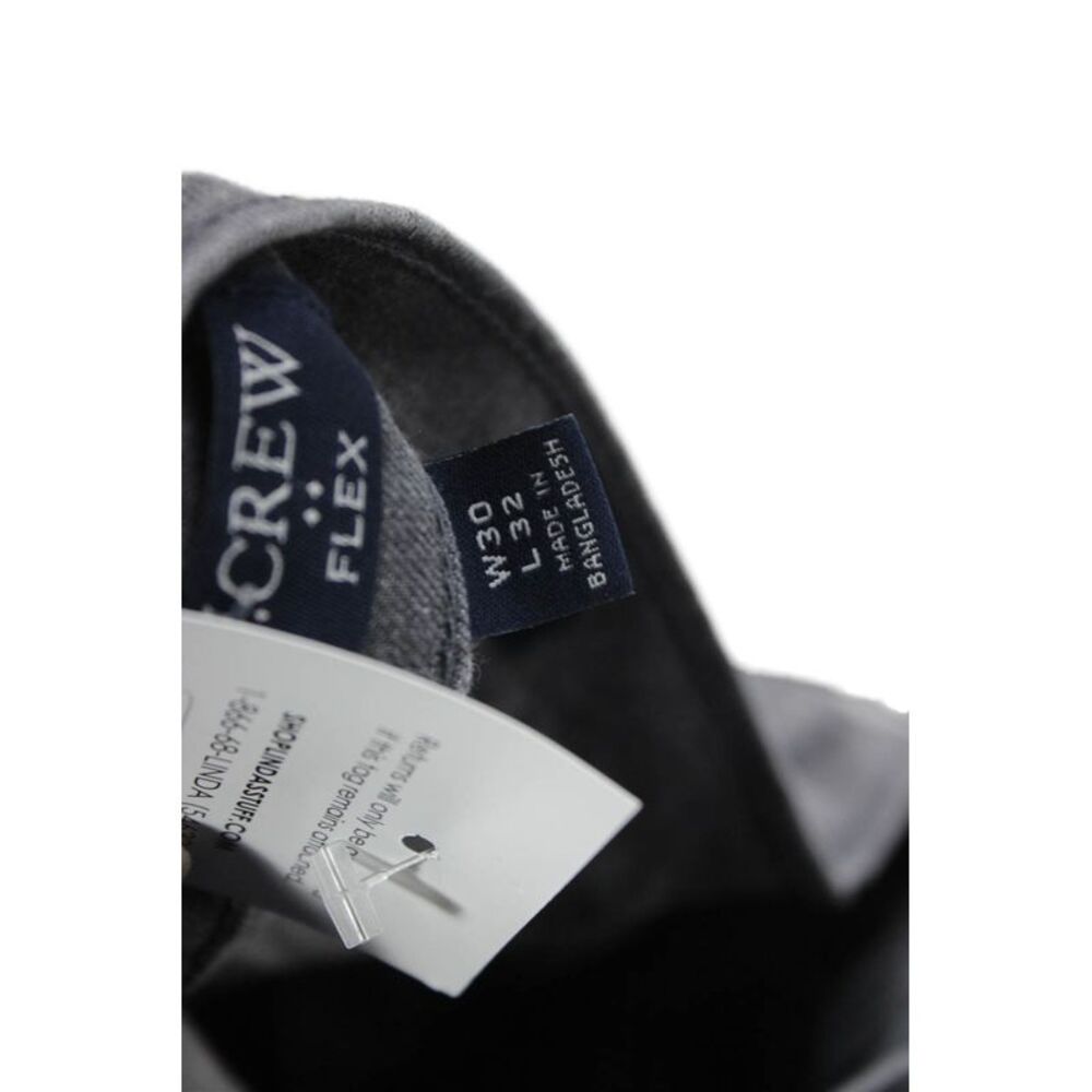 J Crew Mens Straight Gray Jeans 99% Cotton Button Size 30 - Picture 5 of 6